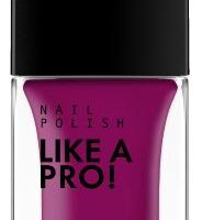 LIKE A PRO! 124 Purple Red Nail Polish
