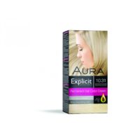 Explicit Hair Color 10.31 New Light Golden Ash Blond