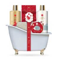 Warm Vanilla & Lime Blossom Χριστουγεννιάτικο Σετ Δώρου 5τμχ