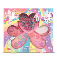 TREFFINA Ροζ Καρδιά Παιδικό Σετ Μακιγιάζ Unicorn