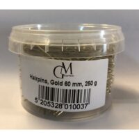 G&M COSMETICS ΦΟΥΡΚΕΤΑ ΜΑΛΛΙΩΝ ΧΡΥΣΗ 250γρ 60mm