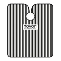 Μπέρτα Κουρέματος Novon Black White Ριγέ