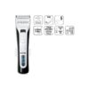 E-Kuster Lithium Professional Clipper Titan Ceramic Cutting Head