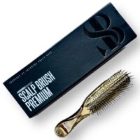 SCALP BRUSH PREMIUM – ΒΟΥΡΤΣΑ ΓΙΑ ΚΑΘΑΡΙΣΜΟ ΚΑΙ ΜΑΣΑΖ ΤΡΙΧΩΤΟΥ | ΕΜΠΝΕΥΣΜΕΝΗ ΑΠΟ ΤΗΝ ΙΑΠΩΝΙΚΗ ΠΕΡΙΠΟΙΗΣΗ