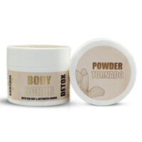 POWDER TORNADO DETOX BODY SCRUB – SCRUB ΣΩΜΑΤΟΣ ΜΕ ΑΜΥΓΔΑΛΕΛΑΙΟ, ΕΝΕΡΓΟ ΑΝΘΡΑΚΑ & ΚΟΚΚΟΥΣ ΑΛΑΤΙΟΥ (200ML)