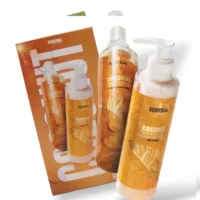 Σετ Περιποίησης Σώματος “Coconut Waterfall” με Άρωμα Βανίλιας – Καρύδας & Κρίνο της Κοιλάδας – Λοσιόν & Shimmering Σπρέι (2x200ml)