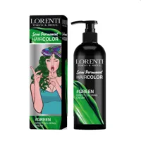 LORENTI SEMI PERMANENT HAIR COLOR GREEN 250ml (ΗΜΙΜΟΝΙΜΗ ΒΑΦΗ)