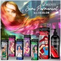 LORENTI SEMI PERMANENT HAIR COLOR HOT RED 250ml (ΗΜΙΜΟΝΙΜΗ ΒΑΦΗ)