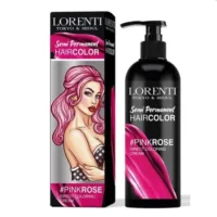 LORENTI SEMI PERMANENT HAIR COLOR PINK 250ml (ΗΜΙΜΟΝΙΜΗ ΒΑΦΗ)